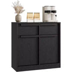 62.4 Credenza Buffet - Mobile Contenitore a 4 Cassetti per Cucina, Sala da Pranzo e Soggiorno