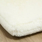 HOMCOM Divano Letto a Sacco da Terra Contemporaneo, Ampio Materasso Pieghevole in Peluche, Imbottitura in Schiuma, Divano Letto a Parete