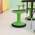 Sgabello Attivo Flessibile per Bambini Flash Furniture Lucas ad Altezza Fissa per Aula e Casa con Base Antiscivolo