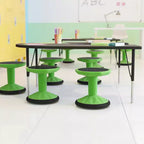 Sgabello Attivo Flessibile per Bambini Flash Furniture Lucas ad Altezza Fissa per Aula e Casa con Base Antiscivolo