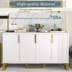 GDFStudio Gracie 60 Credenza/Buffet Moderno con Ripiani Regolabili e Ante