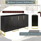 GDFStudio Gracie 60 Credenza/Buffet Moderno con Ripiani Regolabili e Ante