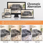 ModernLuxe Divano Sezionale Modulare, Divano a 3/5 Posti Trapuntato Rivestito in Chenille Scintillante Fai da Te con Pouf, Nessun Montaggio
