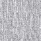Meridian Furniture, Letto a Giorno Singolo con Rotelle Rivestito in Tessuto Effetto Lino Myles