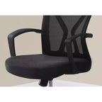 Sedia da Ufficio Ergonomica Okak in Rete con Altezza Regolabile, Sedia Girevole con Braccioli e Seduta Imbottita, Sedia da Computer per Studio, Sala Lettura