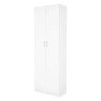 AndMakers Armadietto a 4 ripiani in legno autoportante, 61 cm L x 180 cm A x 30 cm P