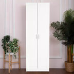 AndMakers Armadietto a 4 ripiani in legno autoportante, 61 cm L x 180 cm A x 30 cm P