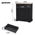 Credenza a buffet con cassetti, mobile contenitore moderno per caffetteria per cucina e sala da pranzo