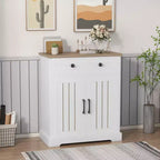 Credenza a buffet con cassetti, mobile contenitore moderno per caffetteria per cucina e sala da pranzo