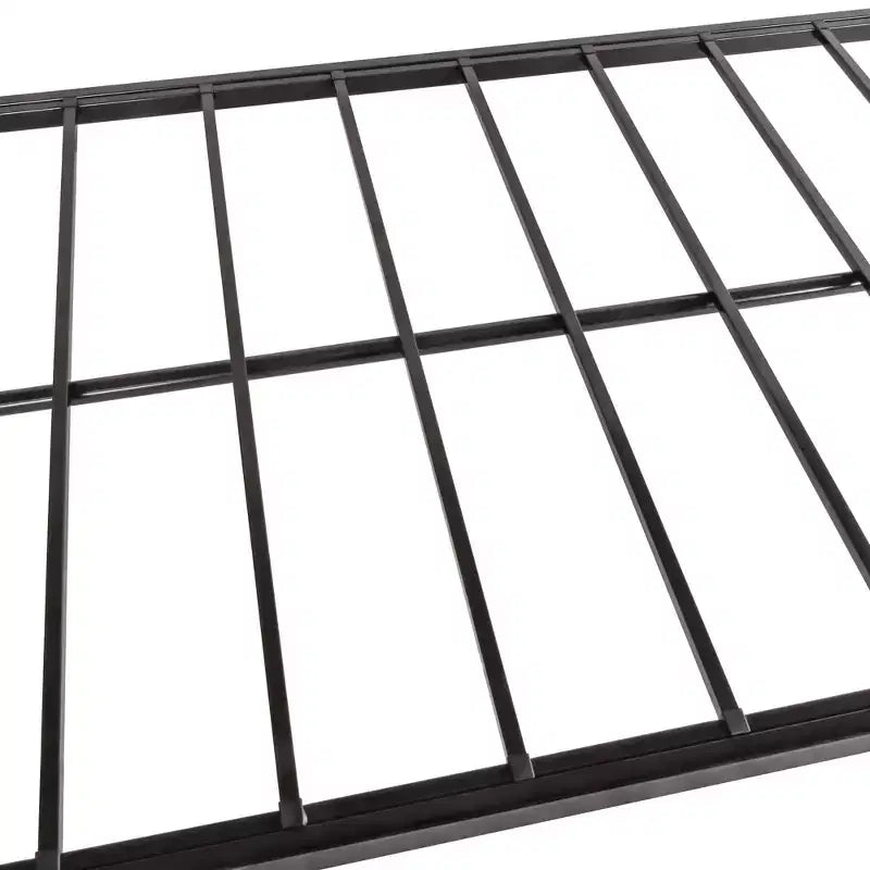 Letto a castello Okak Moedern Twin su Twin, Letti a castello per bambini con struttura in metallo e scala integrata, Letto a castello salvaspazio per camera da letto