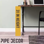 Scrivania a X di PIPE DECOR
