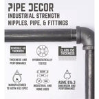 Scrivania a X di PIPE DECOR
