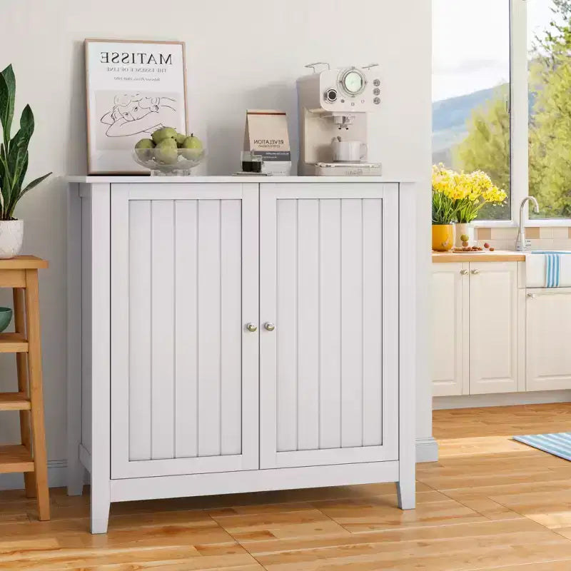 Mobiletto per bagno con 2 ante, mobiletto moderno multiuso, mobiletto autoportante ad angolo per soggiorno, corridoio, mobili per la casa