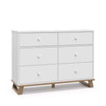 Storkcraft Modern 6-Drawer Double Dresser