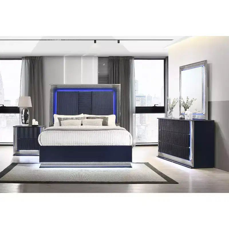 HomeStock Comodini Verticali in MDF da 19.69 pollici con 14 cassetti in Finitura Argento