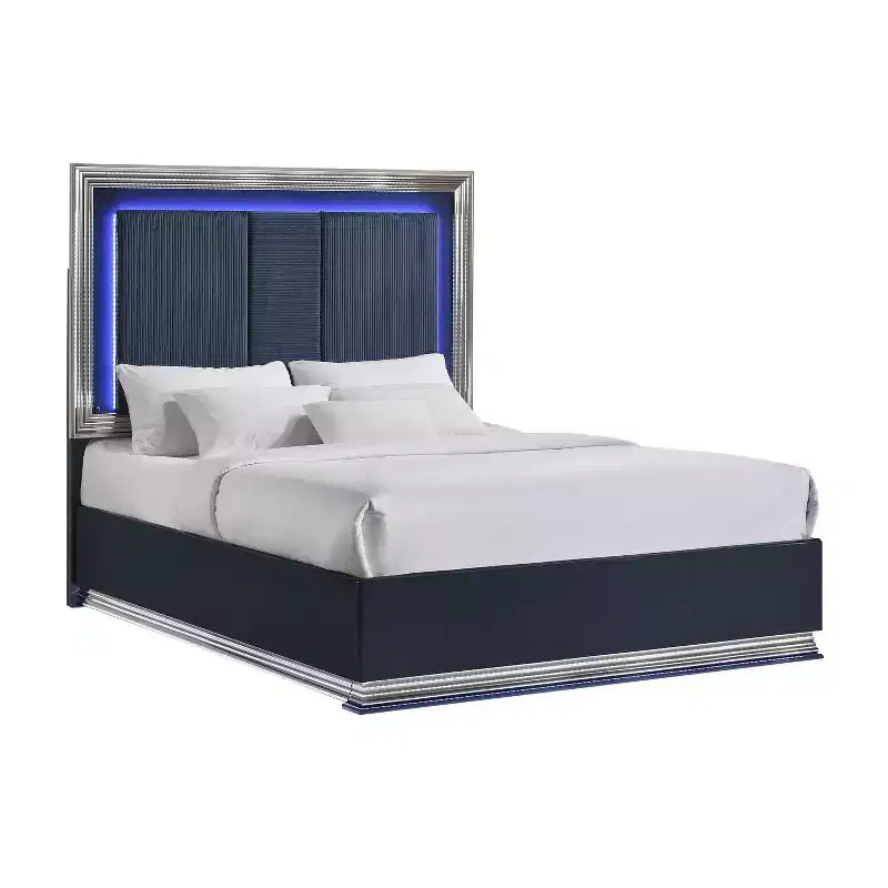 HomeStock Comodini Verticali in MDF da 19.69 pollici con 14 cassetti in Finitura Argento