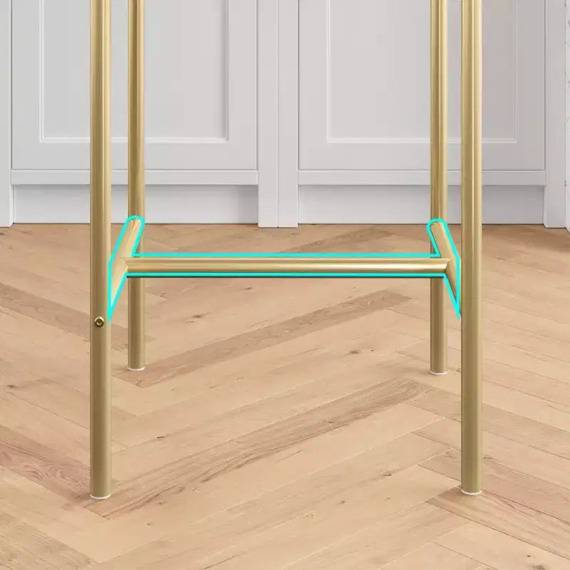Set di 2 sgabelli da bar, sgabelli da bar da cucina con poggiapiedi, sedie da bar imbottite da 65 cm con schienale, 2 sgabelli da bancone ad altezza bancone per bancone bar