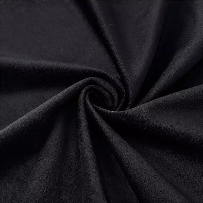 Poltrona moderna Furniliving, poltrona a pozzetto in velluto trapuntato con bottoni e braccioli per ufficio/soggiorno/camera da letto