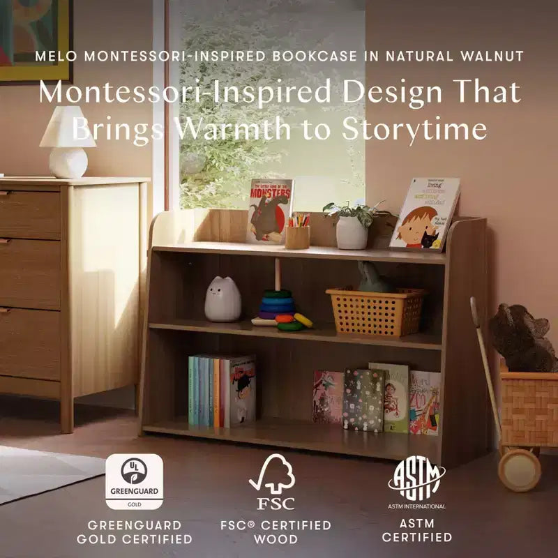 Libreria Babyletto Melo ispirata al Metodo Montessori