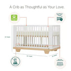 Culla trasformabile 8 in 1 Spirit