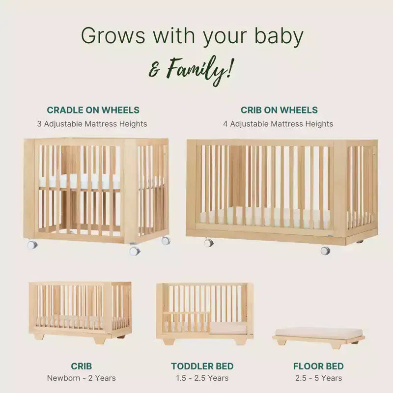 Culla trasformabile 8 in 1 Spirit