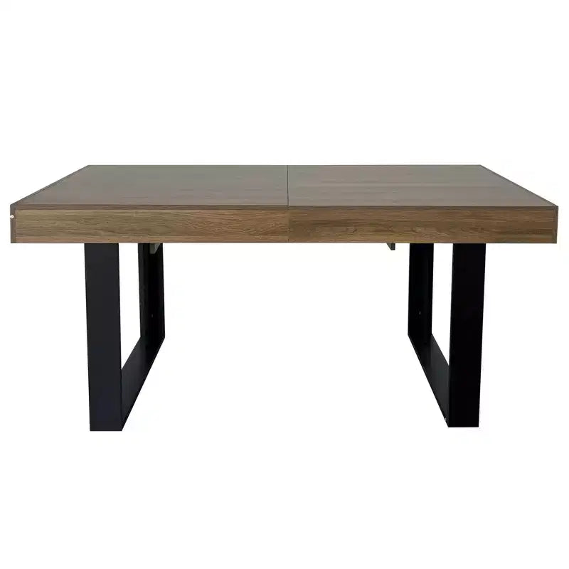 Okak 78IN Tavolo da Pranzo Moderno Allungabile per 8 Persone, Tavolo da Cucina con Piano Lungo e Ampio, Tavolo Pieghevole per Feste, Conferenze