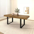 Okak 78IN Tavolo da Pranzo Moderno Allungabile per 8 Persone, Tavolo da Cucina con Piano Lungo e Ampio, Tavolo Pieghevole per Feste, Conferenze