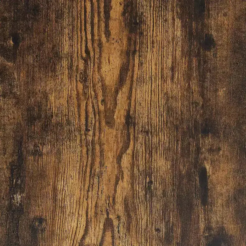 vidaXL Set di 3 Tavolini da Caffè Nidificanti Quercia Affumicata - Design Industriale, Legno Ingegnerizzato, Varie Misure, Struttura in Metallo, Carico Massimo 45 kg