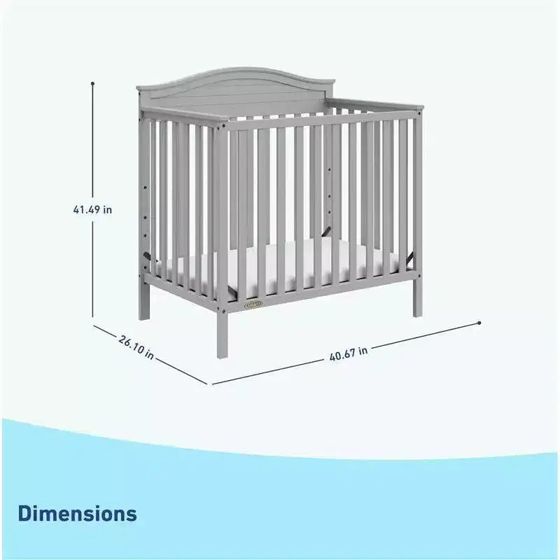 Culla convertibile 4-in-1 Graco Stella con materasso