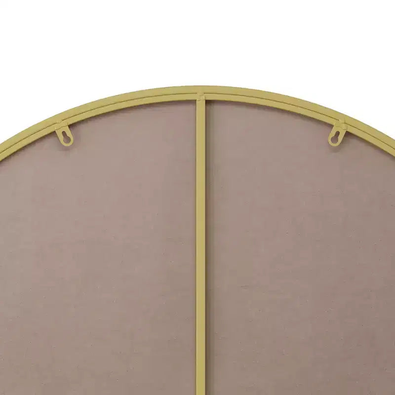 Okak Specchio Moderno Rotondo con Cornice in Metallo da 36/39/42/48 Pollici, Specchio da Bagno Antiappannamento, Specchio da Parete per Bagno, Soggiorno, Camera da Letto