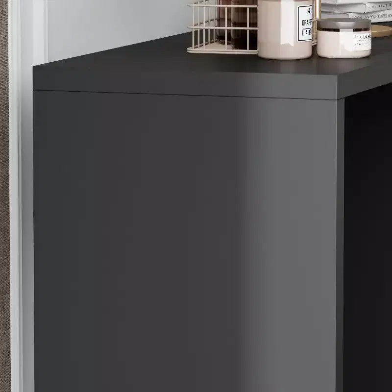 Cassettiera Trasformabile Famapy, Scrivania da Trucco con 6 Cassetti, Scrivania da Studio/Computer, Unità di Archiviazione Tutto in Uno per l'Aggiornamento dell'Ufficio Domestico