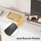 Cassettiera Trasformabile Famapy, Scrivania da Trucco con 6 Cassetti, Scrivania da Studio/Computer, Unità di Archiviazione Tutto in Uno per l'Aggiornamento dell'Ufficio Domestico