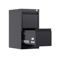 File Cabinet with 2-Drawer Lock,Vertical Metal Filing Cabinet for Letter/Legal Size Documents, File Storage for Home Office,Requires Assembly