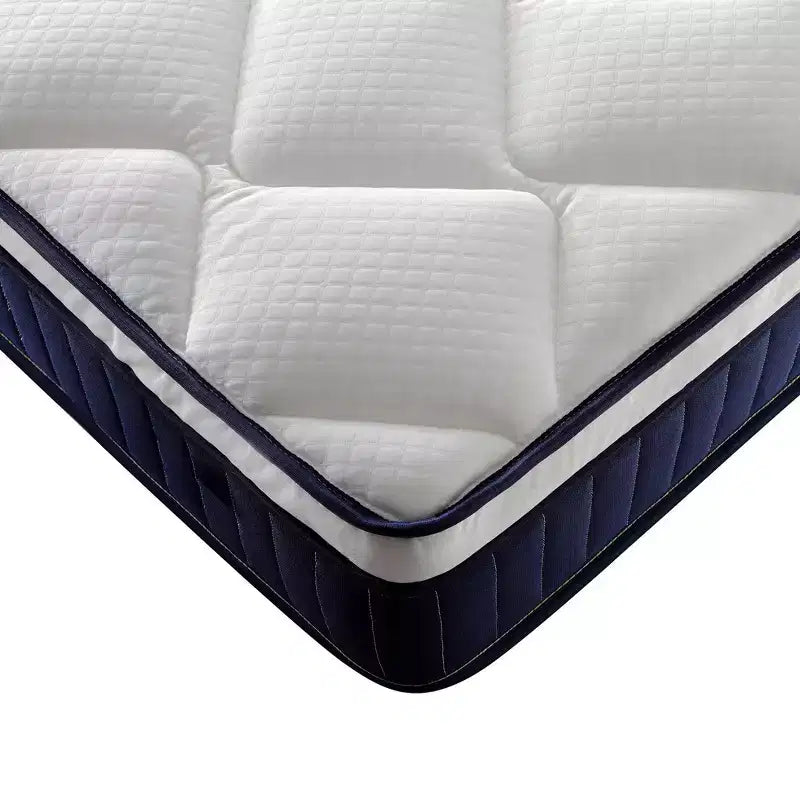 Materasso Okak medio-rigido con memory foam, materasso ibrido con molle insacchettate, materasso in scatola per casa, hotel, appartamento