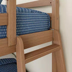 Letto a castello basso Bear Plywood a una piazza e mezza/matrimoniale