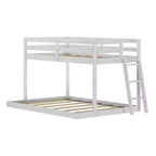 Letto a castello basso Bear Plywood a una piazza e mezza/matrimoniale