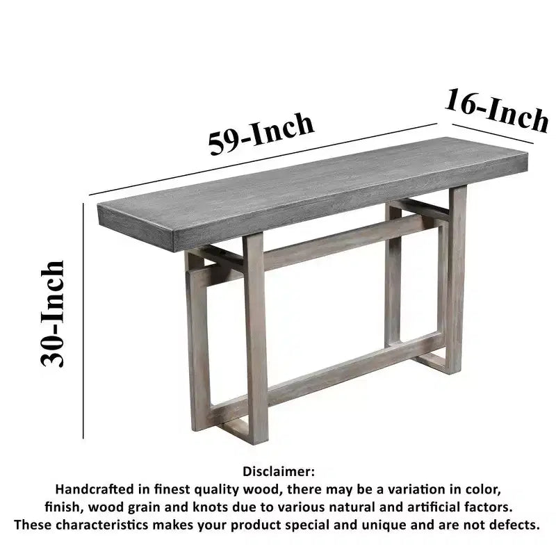 Credenza/Console da 150 cm Royal Hampton con base geometrica ad incastro