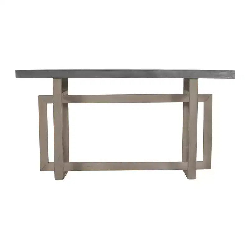 Credenza/Console da 150 cm Royal Hampton con base geometrica ad incastro