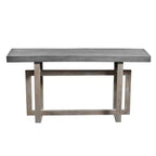 Credenza/Console da 150 cm Royal Hampton con base geometrica ad incastro