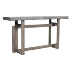 Credenza/Console da 150 cm Royal Hampton con base geometrica ad incastro