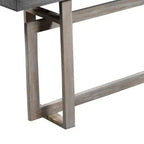 Credenza/Console da 150 cm Royal Hampton con base geometrica ad incastro