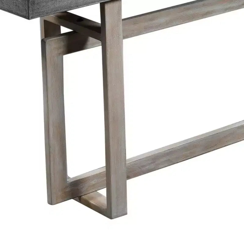 Credenza/Console da 150 cm Royal Hampton con base geometrica ad incastro