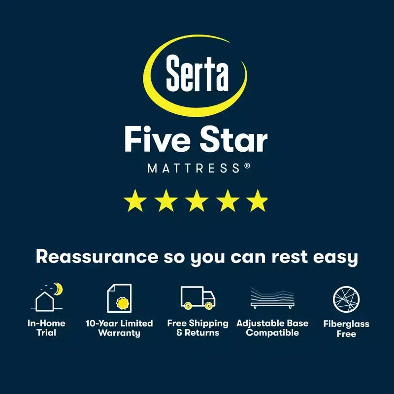 Materasso Serta Five Star - 10 Medio