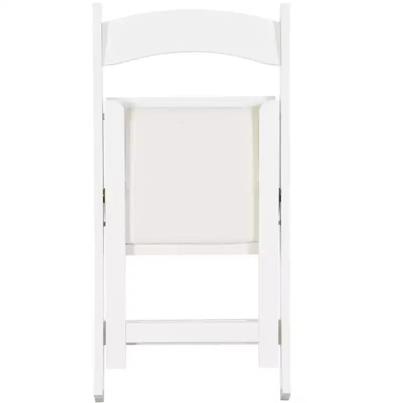 Okak, set di 4 comode sedie da pranzo rustiche in legno con sedile imbottito, sedie pieghevoli d'accento per sala da pranzo, soggiorno