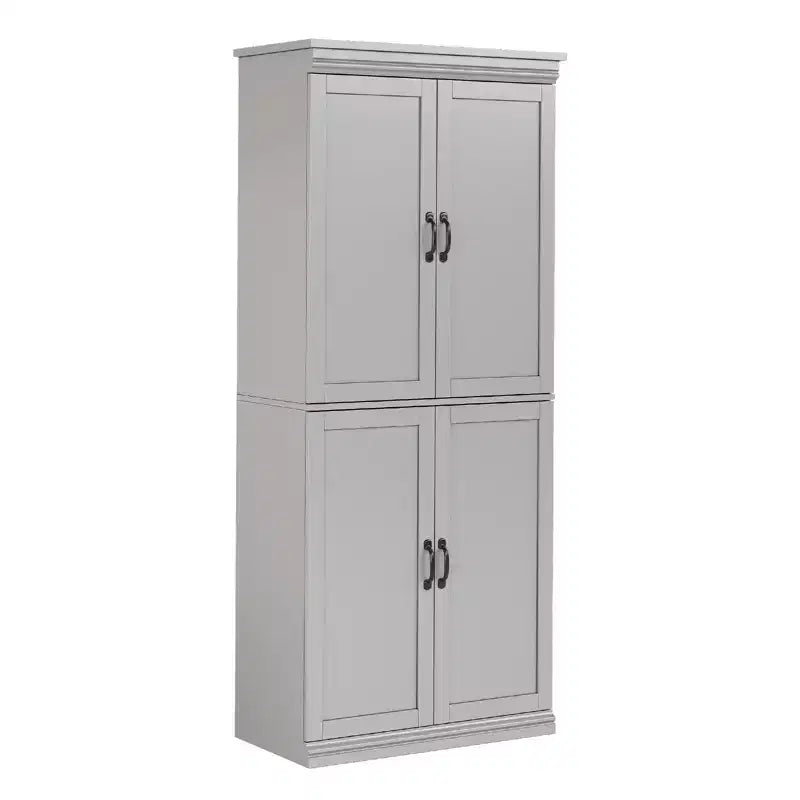 Mobile da cucina autoportante GustoWave, credenza da 70 pollici con ante e ripiani regolabili