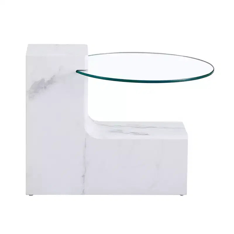 Tavolino da caffè rimovibile a 2 livelli, tavolino salvaspazio per soggiorno/camera da letto