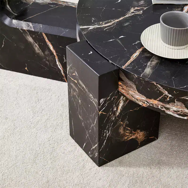 Tavolino da caffè rimovibile a 2 livelli, tavolino salvaspazio per soggiorno/camera da letto