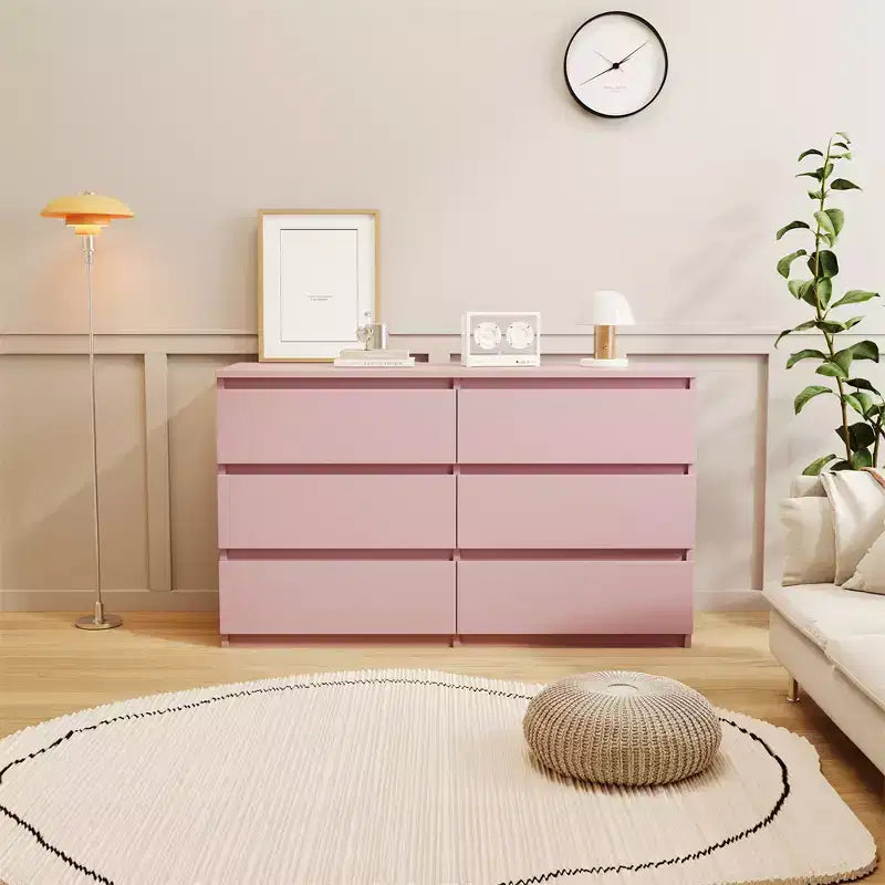 Cassettiera a 6 cassettiMobile contenitore per neonati e bambini, Essenziali per la cameretta, Mobile contenitore per la cameretta dei bambini, Cassettiera resistente per camera da letto