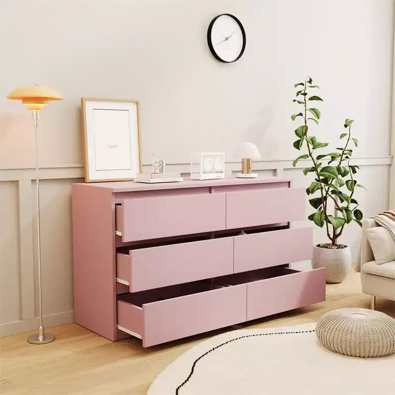 Cassettiera a 6 cassettiMobile contenitore per neonati e bambini, Essenziali per la cameretta, Mobile contenitore per la cameretta dei bambini, Cassettiera resistente per camera da letto