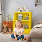 Libreria per bambini GustoWave, scaffale portaoggetti a 3 livelli in legno, armadietto portaoggetti in legno, armadietto portaoggetti da 24 litri, adatto per la camera dei bambini, la sala giochi, il corridoio